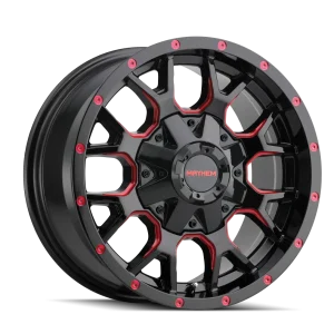 Mayhem – WARRIOR – Black – 18″x9″ 18mm – Summer Wheels – 8015-8978BTR18